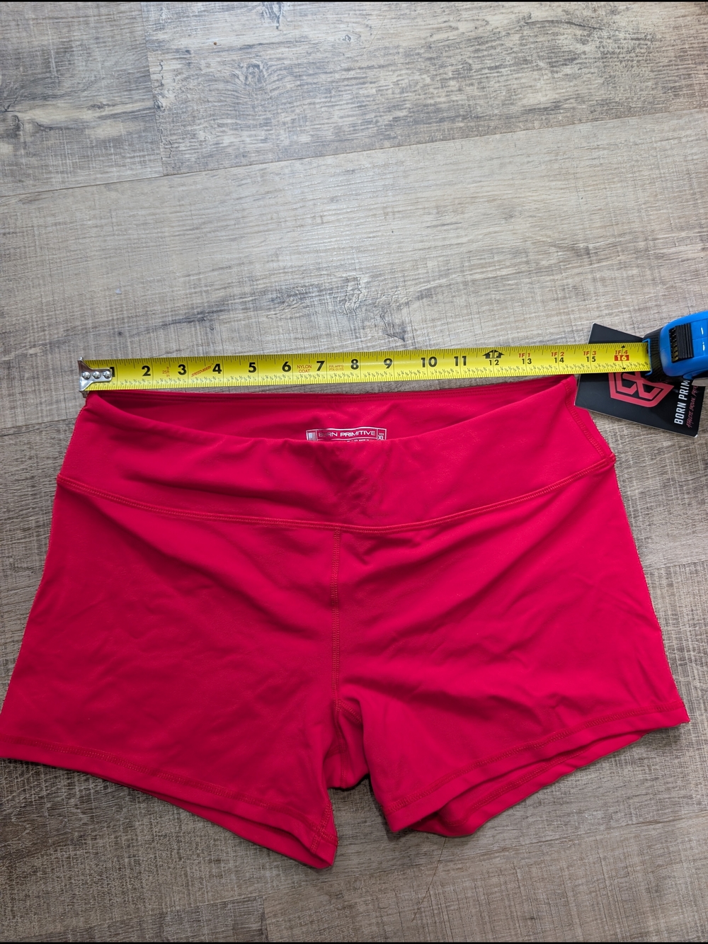 Nwt Born Primitive Red Athletic Biker Shorts. Size Xl